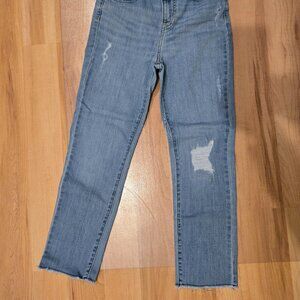 Levi's Strauss Signature High Rise Ankle Straight Big Girls Jeans